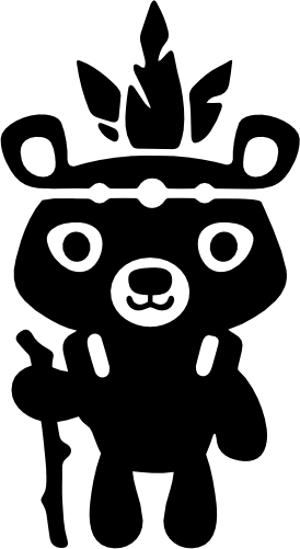 (s276-H) Tribal Bear