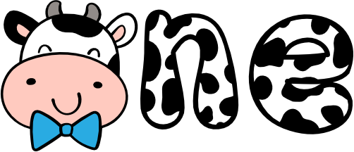 (s278-3-A-1) Baby Boy Cow Face One