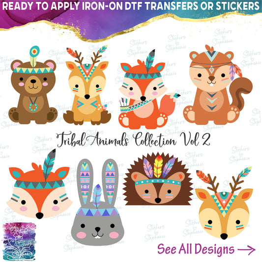 (s279-2) Illustrated Tribal Animals Collection Vol 2