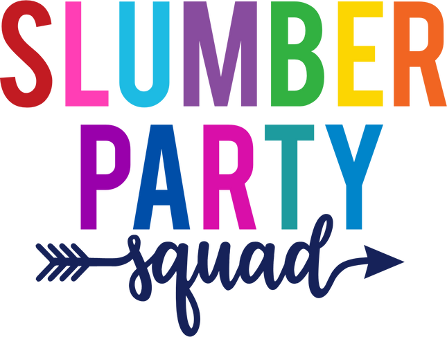 (280) Slumber Party Squad Rainbow