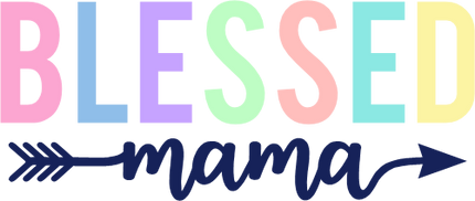 (s280) Blessed Mama Rainbow