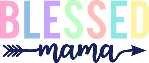 (s280) Blessed Mama Rainbow