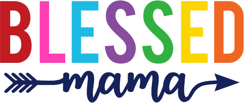 (s280) Blessed Mama Rainbow