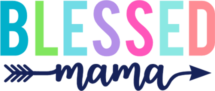 (s280) Blessed Mama Rainbow