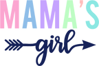 (s280) Mama's Girl Rainbow