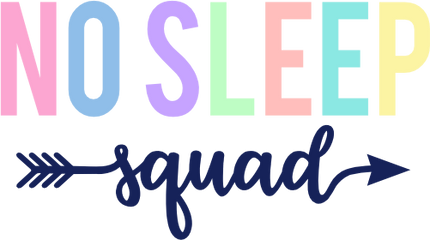 (280) No Sleep Squad Rainbow