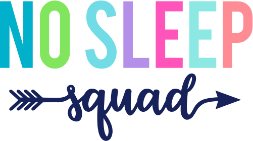 (280) No Sleep Squad Rainbow
