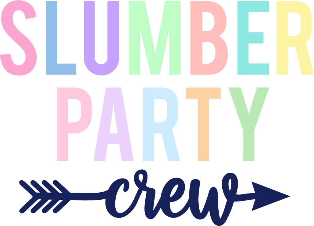 (280) Slumber Party Crew Rainbow