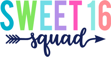 (280) Sweet 16 Squad Rainbow