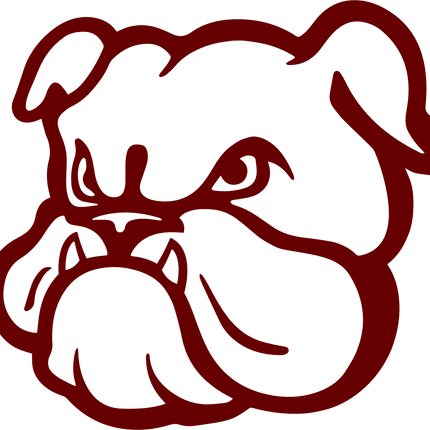 (s281-14D) Bulldog Mascot