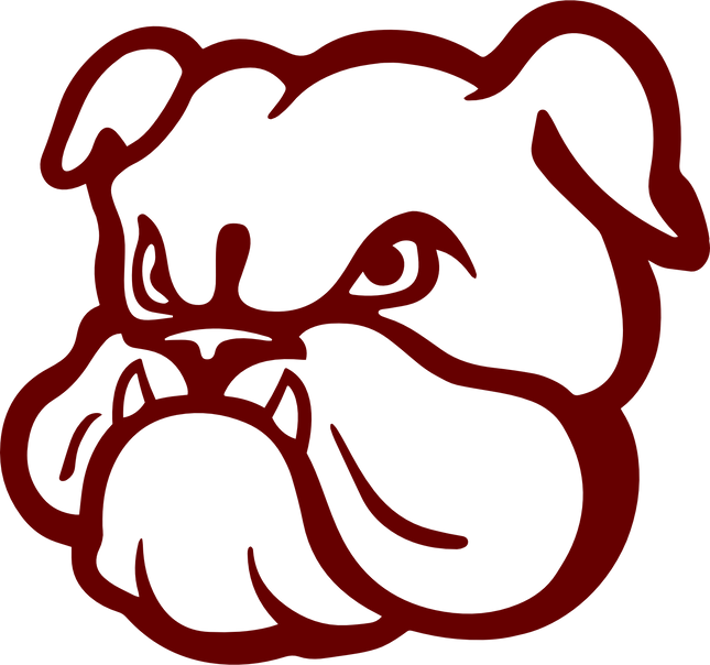 (s281-14D) Bulldog Mascot