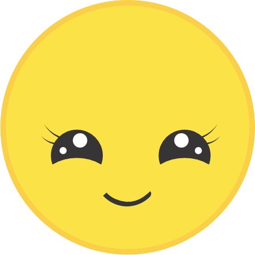(s283-2-1E) Emoji Smiley Face