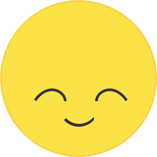 (s283-2-1H) Emoji Smiley Face
