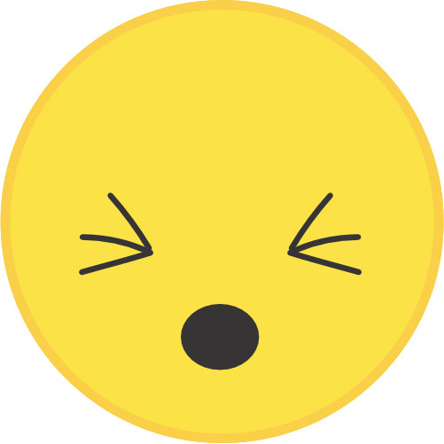 (s283-2-1K) Emoji Face