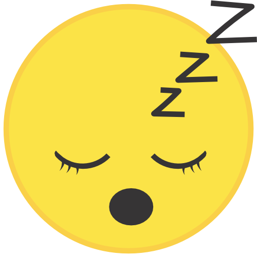 (s283-2-1O) Emoji Sleeping Face
