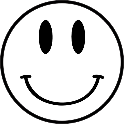 (283-01-1A) Emoji Smiley Face