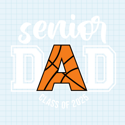 (s285-3B) Basketball Senior Dad Class of Any Year