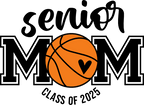 (s285-3-A) Basketball Senior Mom Class of Any Year