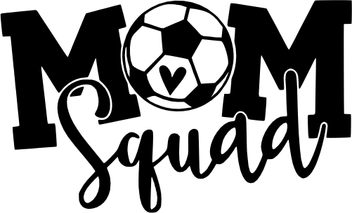 (067-06-1D) Soccer Mom Squad Iron-On Transfer