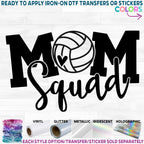 (s285-1C) Volleyball Mom Squad Optional Team Name