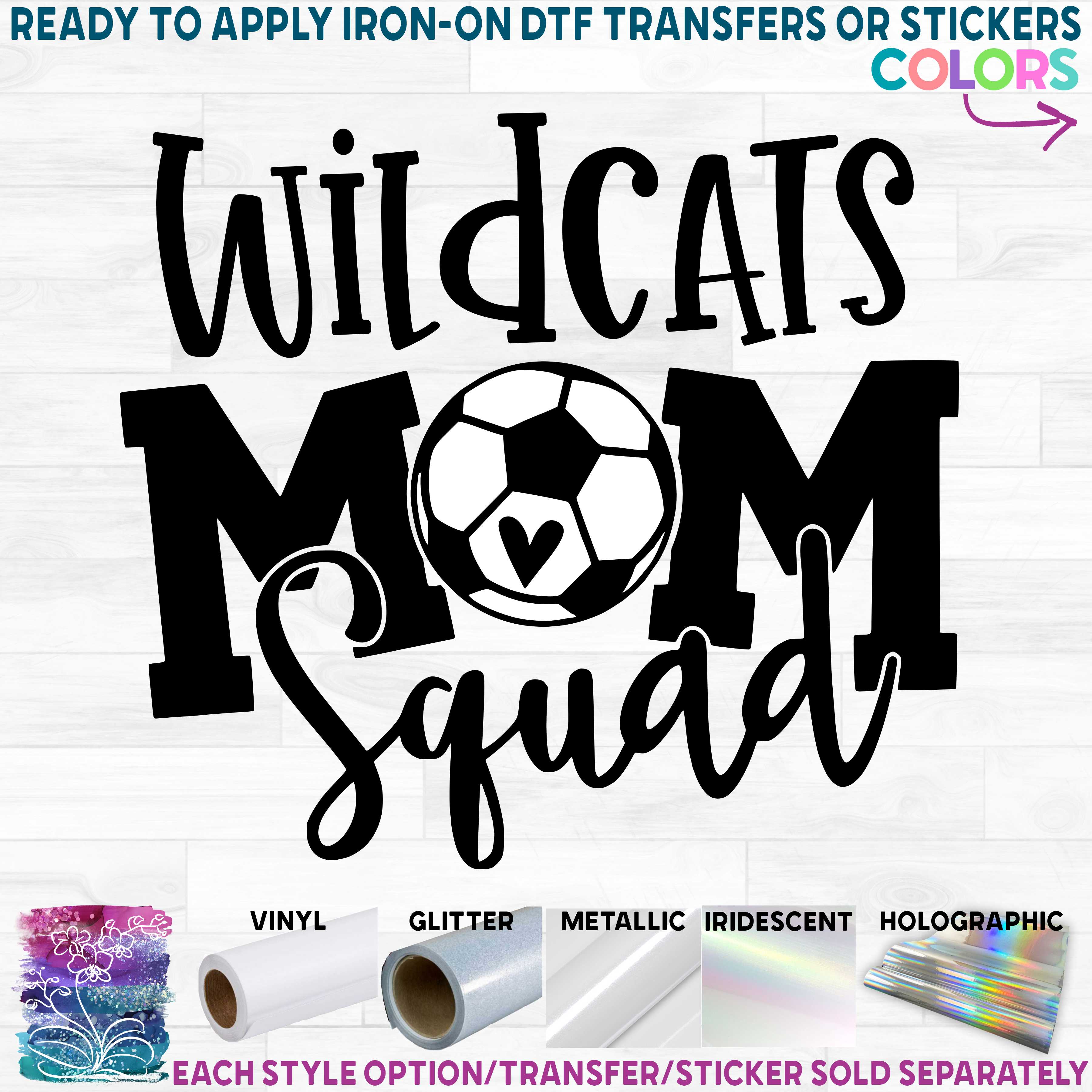 (s285-2D) Soccer Mom Squad Add Team Name
