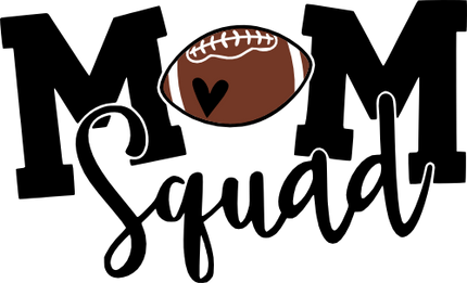 (s285-2G) Football Mom Squad Add Team Name