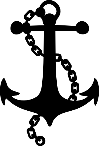 (s028-1-A) Anchor Nautical
