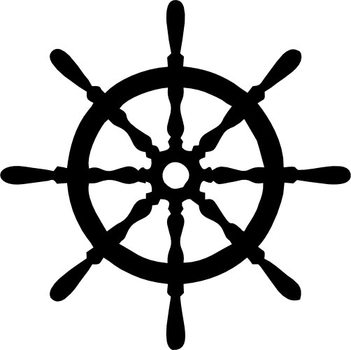 (028-01-G) Ship Wheel