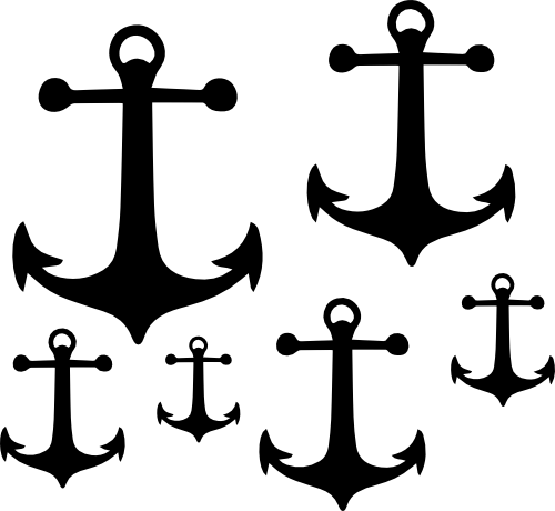 (028-01-F) Anchor Set Assorted or Same Sizes