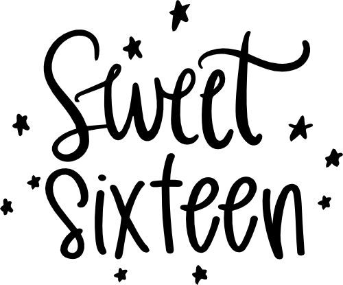 (292-F) Sweet 16 Sixteen