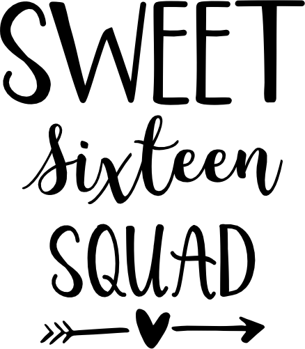 (292-M) Sweet 16 Sixteen Squad