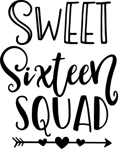 (292-N) Sweet 16 Sixteen Squad
