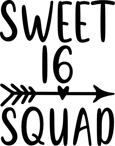 (292-L) Sweet 16 Sixteen Squad