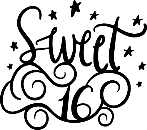 (292-E) Sweet 16 Sixteen