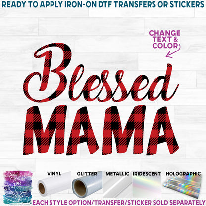 (s293-B) Blessed Nana Mama Custom Text