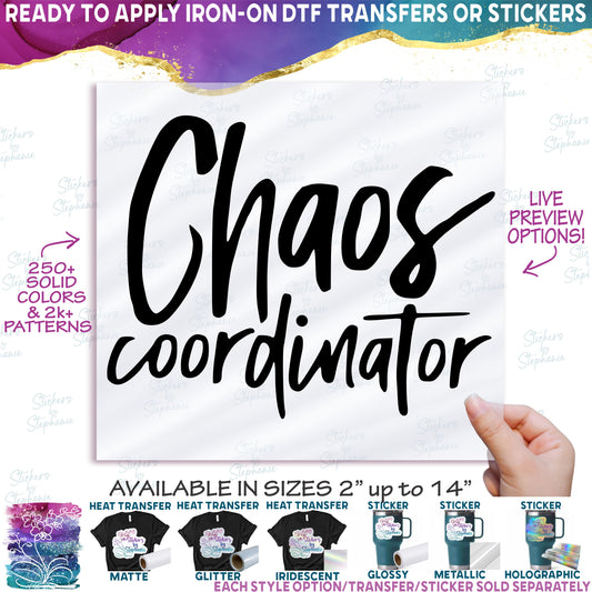 (s294-J) Chaos Coordinator