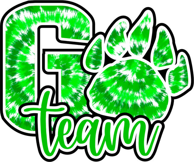 (334-02-D) Go Team Name Bear Paw