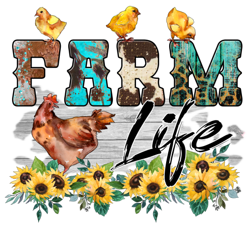 (s003-17D) Farm Life Chickens