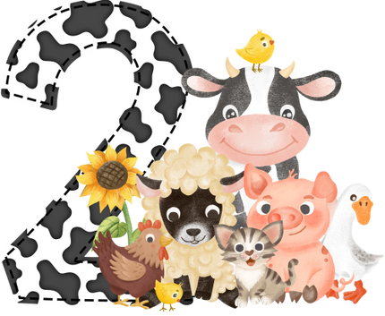 (s003-7-A)  Farm Animals 1, 2 Any Age