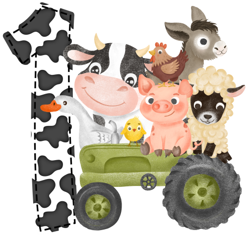 (s003-07-C)  Farm Animals 1, 2 Any Age