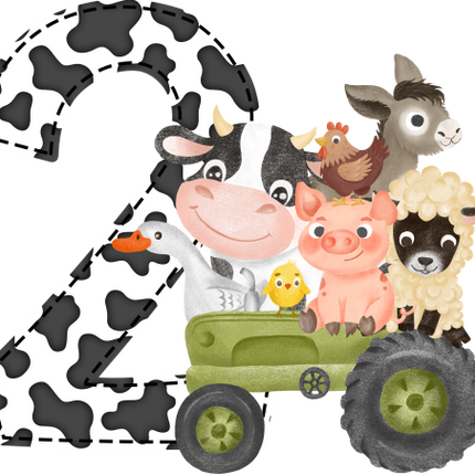 (s003-07-C)  Farm Animals 1, 2 Any Age