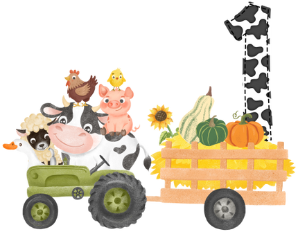 (s003-07-D)  Farm Animals 1, 2 Any Age