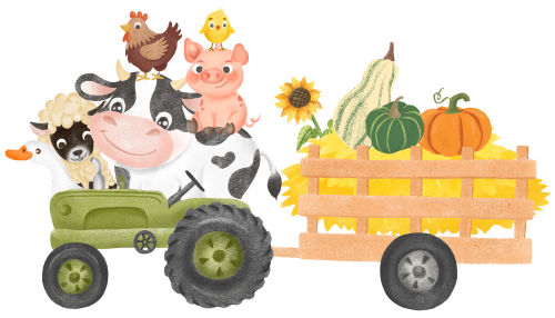 (s003-07-D)  Farm Animals 1, 2 Any Age