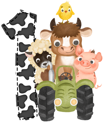 (s003-07-F)  Farm Animals 1, 2 Any Age