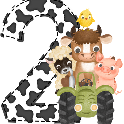 (s003-07-F)  Farm Animals 1, 2 Any Age