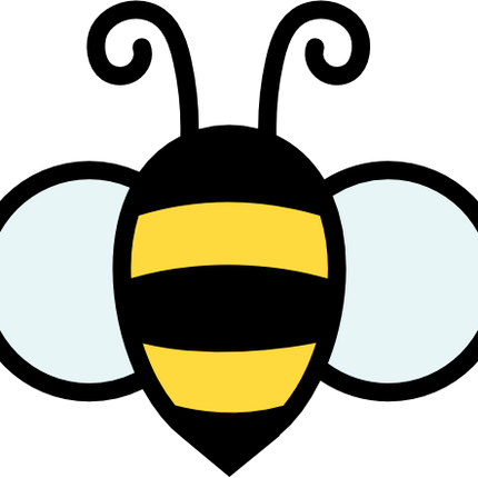 (s301-B2) Cute Bumble Bee Honeybee
