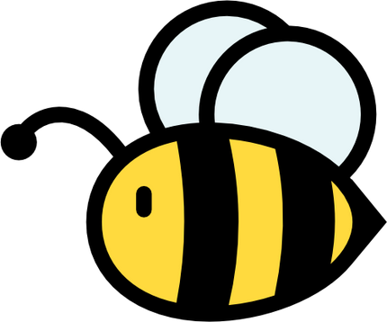 (s301-C2) Cute Bumble Bee Honeybee