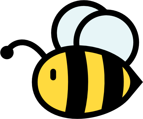 (s301-C2) Cute Bumble Bee Honeybee
