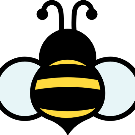 (s301-D2) Cute Bumble Bee Honeybee