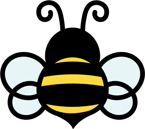 (s301-E2) Cute Bumble Bee Honeybee